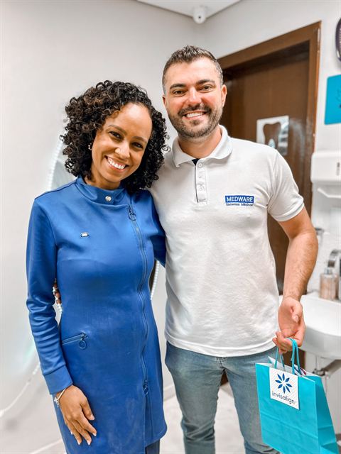 Paciente da Innovale Odontologia — Bruno Farias