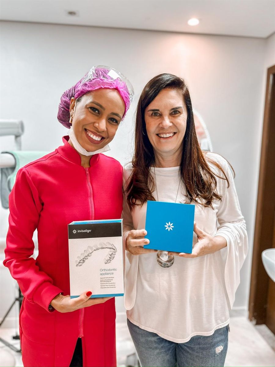 Paciente da Innovale Odontologia